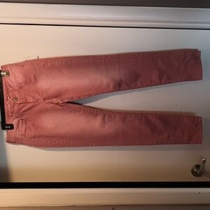 Faded Coral American eagle jeans